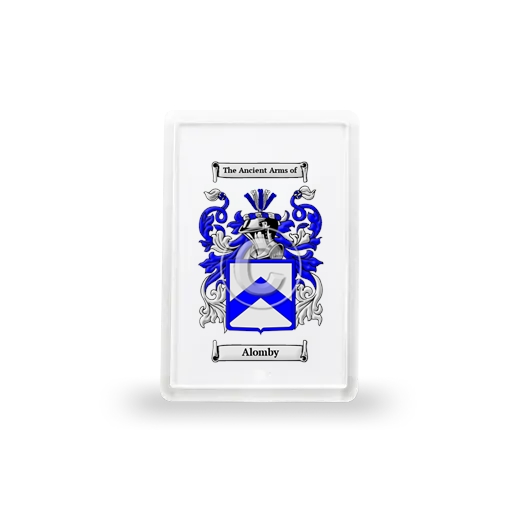 Alomby Coat of Arms Magnet