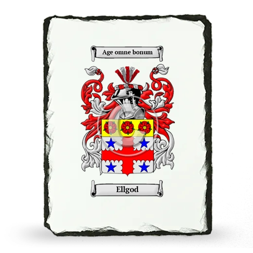 Ellgod Coat of Arms Slate