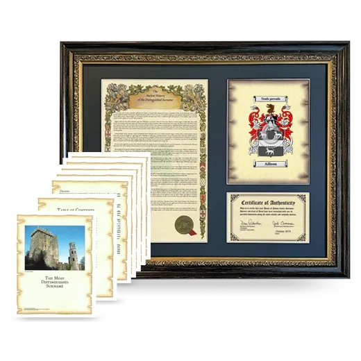 Ailison Framed History and Complete History - Heirloom