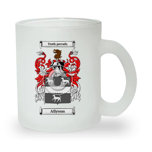 Ailysum Frosted Glass Mug