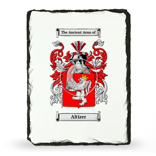 Altizer Coat of Arms Slate