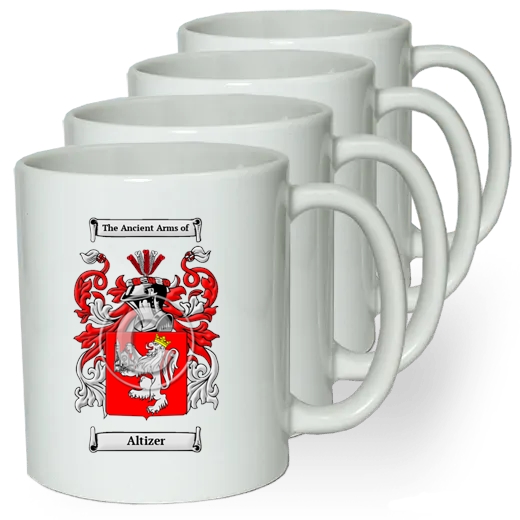 Altizer Coffee mugs (set of four)