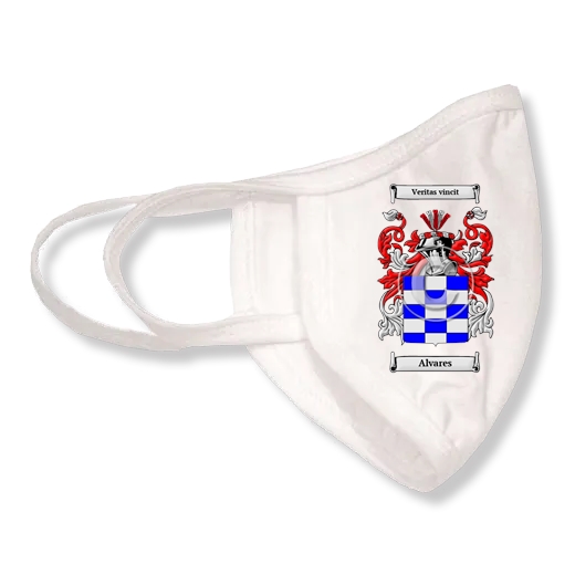 Alvares Coat of Arms Face Mask