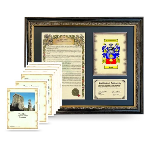 Brosi Framed History and Complete History - Heirloom