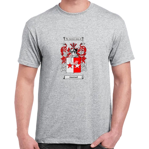 Amstaal Grey Coat of Arms T-Shirt