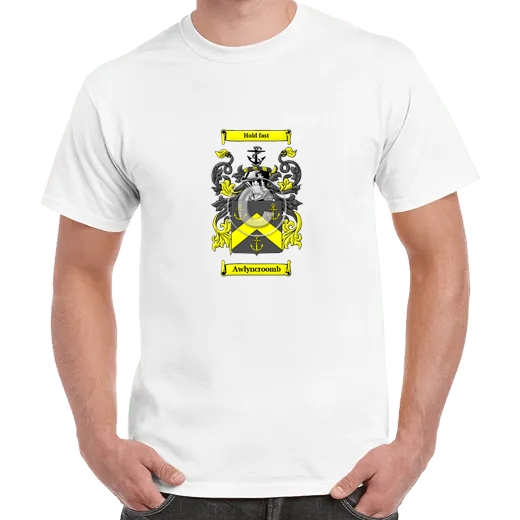 Awlyncroomb Coat of Arms T-Shirt