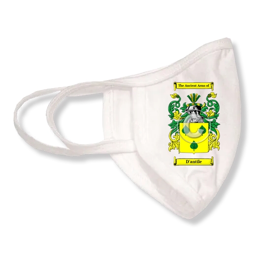 D'antile Coat of Arms Face Mask