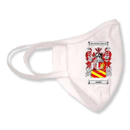 André Coat of Arms Face Mask