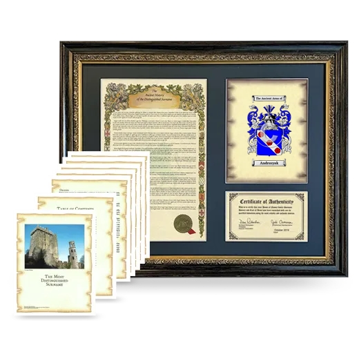 Andrusyak Framed History and Complete History - Heirloom