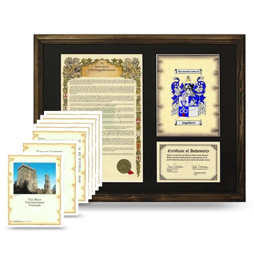 Angelucci Framed History And Complete History- Brown