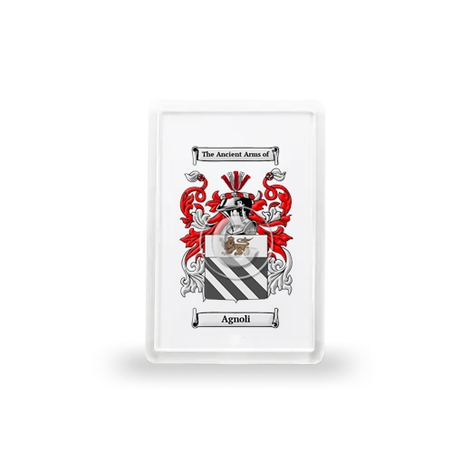 Agnoli Coat of Arms Magnet