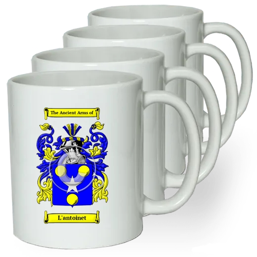 L'antoinet Coffee mugs (set of four)