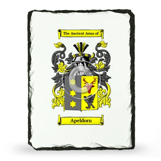 Apeldorn Coat of Arms Slate