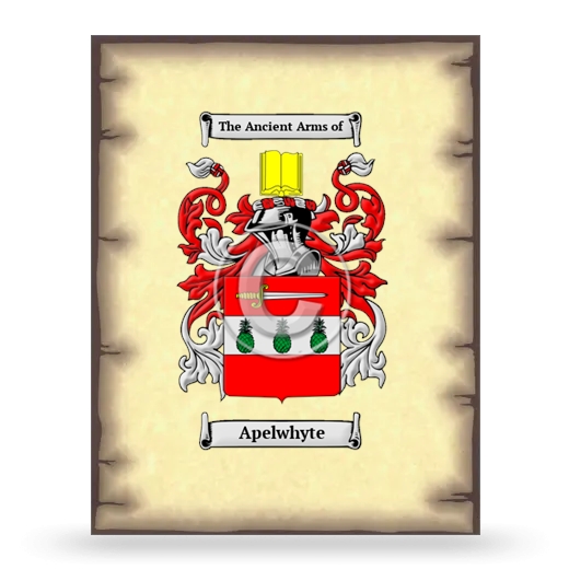 Apelwhyte Coat of Arms Print