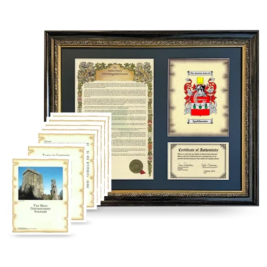 Epelthwaite Framed History and Complete History - Heirloom