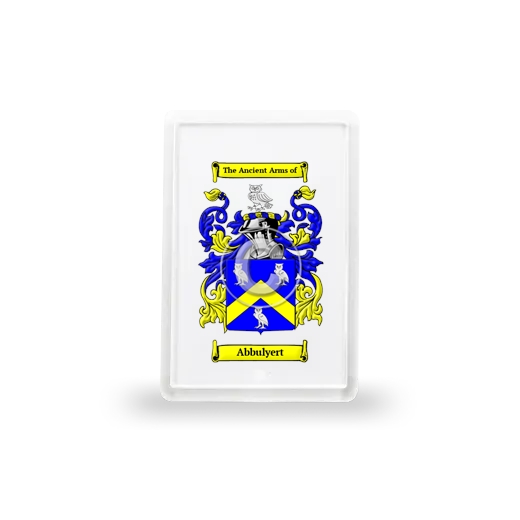 Abbulyert Coat of Arms Magnet