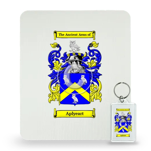 Aplyeart Mouse Pad and Keychain Combo Package