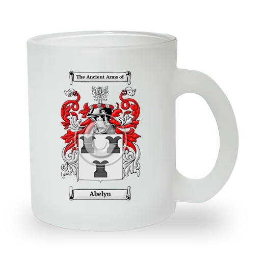 Abelyn Frosted Glass Mug