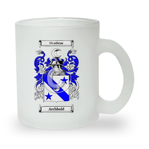 Archbald Frosted Glass Mug