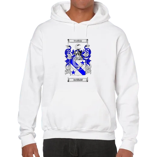 Archbald Unisex Coat of Arms Hooded Sweatshirt