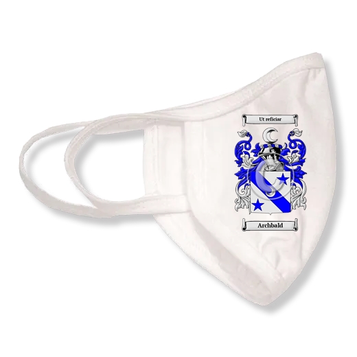 Archbald Coat of Arms Face Mask