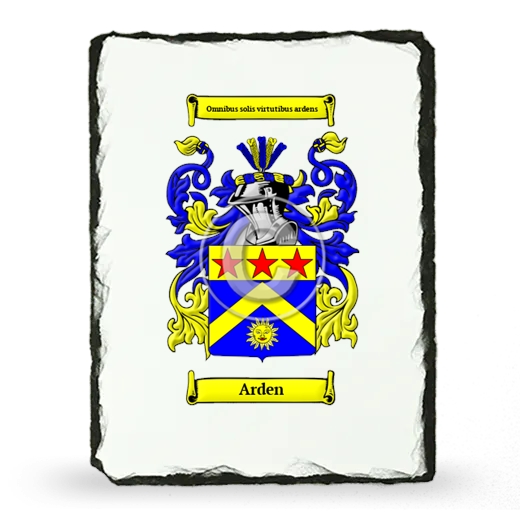 Arden Coat of Arms Slate