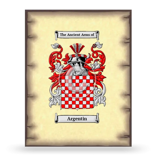Argentin Coat of Arms Print