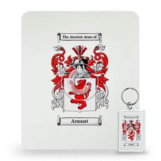 Armnat Mouse Pad and Keychain Combo Package