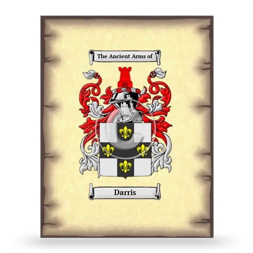 Darris Coat of Arms Print
