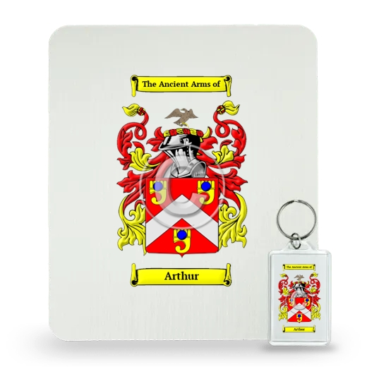 Arthur Mouse Pad and Keychain Combo Package