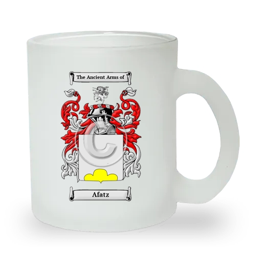 Afatz Frosted Glass Mug