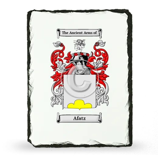 Afatz Coat of Arms Slate