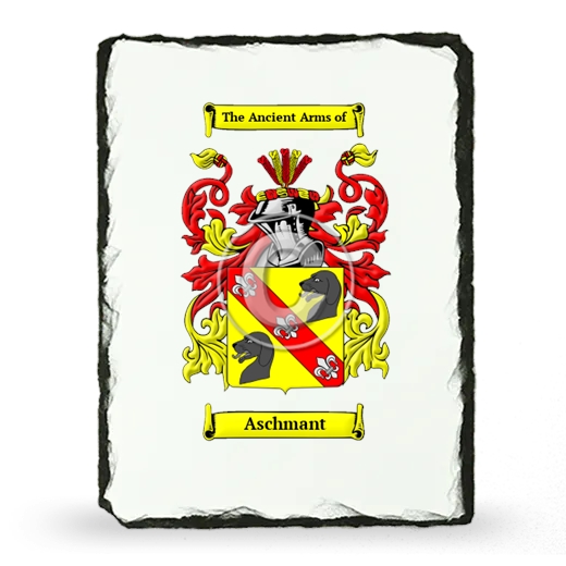 Aschmant Coat of Arms Slate