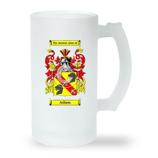 Asham Frosted Beer Stein