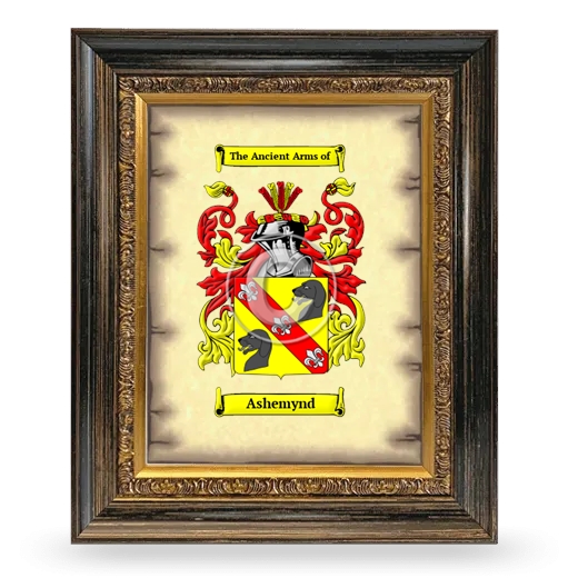 Ashemynd Coat of Arms Framed - Heirloom