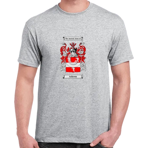 Ashcem Grey Coat of Arms T-Shirt