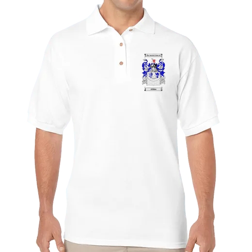 Atkins Coat of Arms Golf Shirt