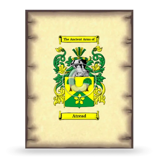 Atread Coat of Arms Print