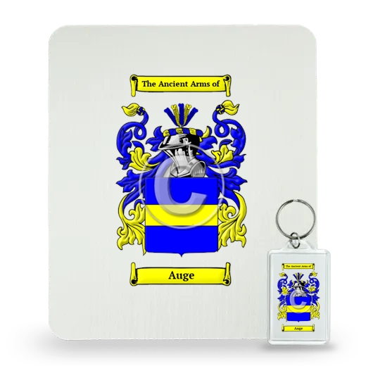 Auge Mouse Pad and Keychain Combo Package