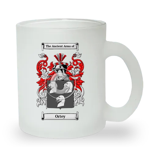 Ortey Frosted Glass Mug