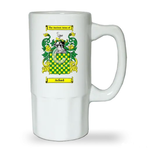 Acford Ceramic Beer Stein