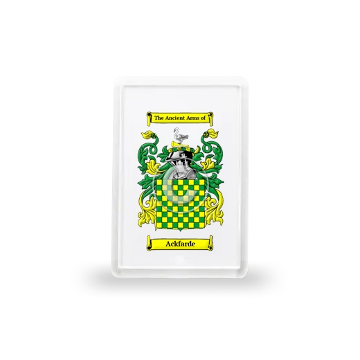 Ackfarde Coat of Arms Magnet