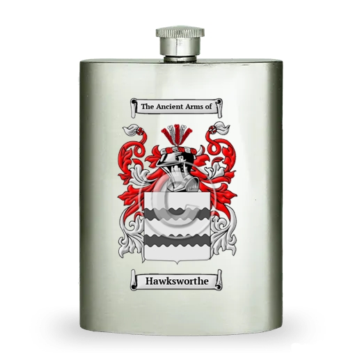 Hawksworthe Stainless Steel Hip Flask