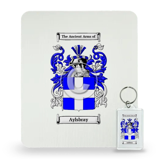 Aylsbray Mouse Pad and Keychain Combo Package
