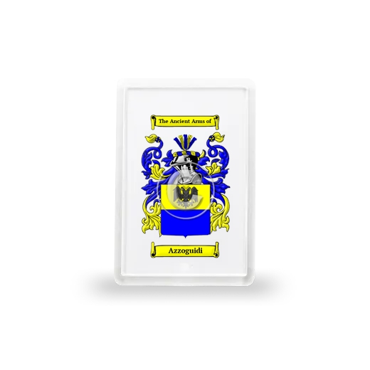 Azzoguidi Coat of Arms Magnet