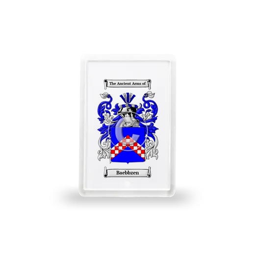 Baebbzen Coat of Arms Magnet