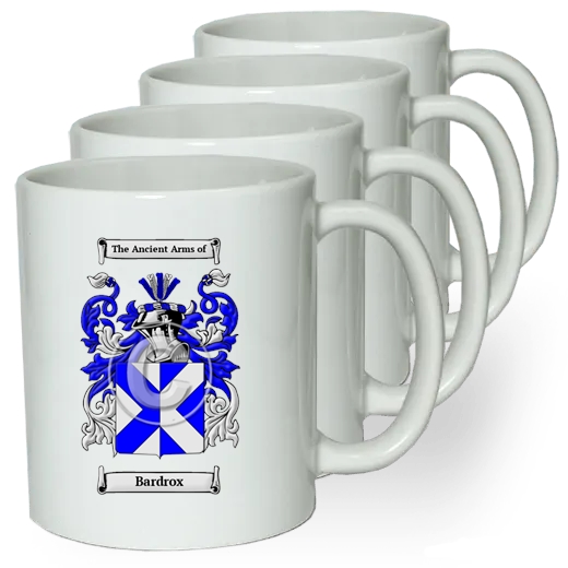 Bardrox Coffee mugs (set of four)