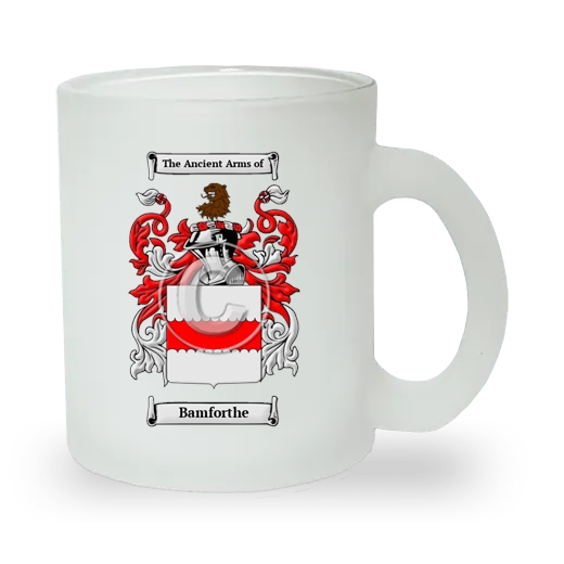 Bamforthe Frosted Glass Mug