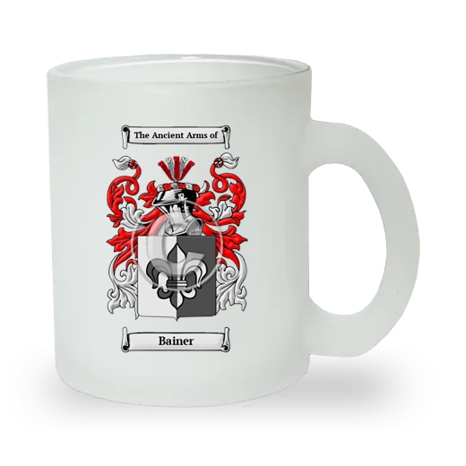 Bainer Frosted Glass Mug