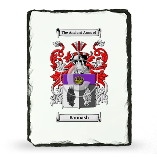 Bannash Coat of Arms Slate